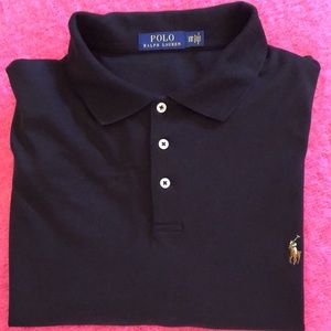 🏇Polo Ralph Lauren Classic Soft Cotton Jersey 3-button embroidered logo shirt
